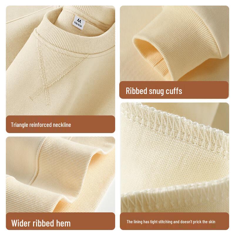 GLM Men's Heavyweight Loose Fit Graphic Sweatshirt