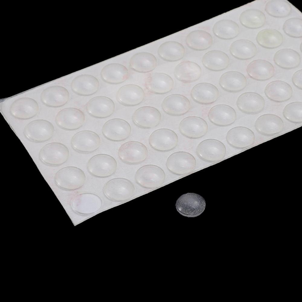 50/64/80/100PCS Transparent Collision Cushion Bumper Silicone Buffer Pads Furniture Door Stopper Self-adhesive Damper