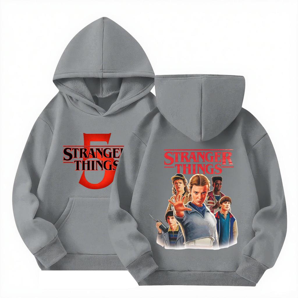 Kinder Kapuzenpullover mit Farbverlaufdruck Langarm Lockeres Sweatshirt Sweatshirt