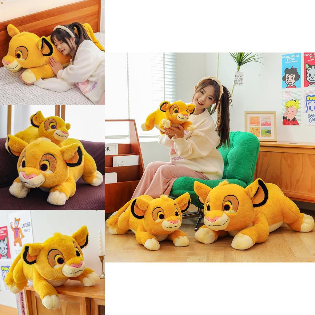 Adorable New Simba Lion Plush Toy For Kids Soft Cuddly Animal Kingdom Gift