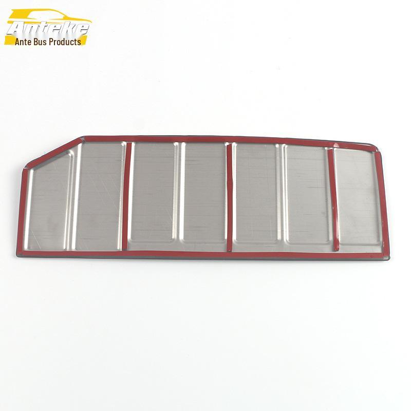 Stainless Steel Pedal Set for 22 EVOS: Includes Accelerator, Brake, and Rest Pedals.