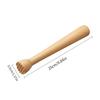 Long Wooden Masher Cocktail Muddler Durable Construction for Home Bar Mixing Fresh Fruit Mojitos Lemon Drinks