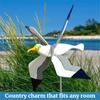 Asuka Series Seagulls Whirligig Windmill Stake Flying Bird Wind Spinner for Garden Lawn Yard Decoration 55KF