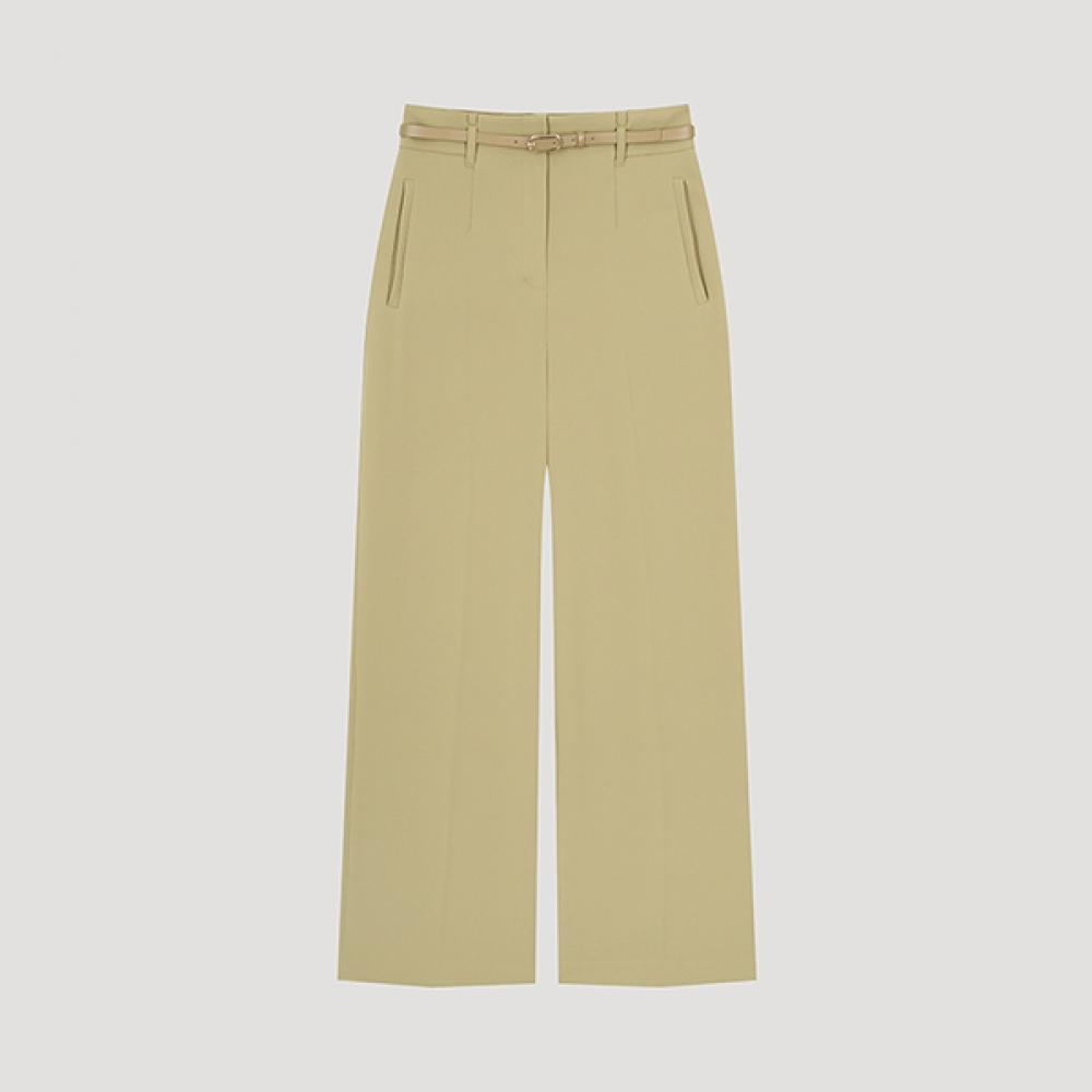

Она S Miss Belted Long Wide PantS SwwSlo31010 Db dark beige/55