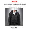 Men's Dual-Control USB Heated Cotton Coat with Nine-Zone Electric Heating