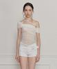 PAINORPLEASURE Maria Top Light Gray