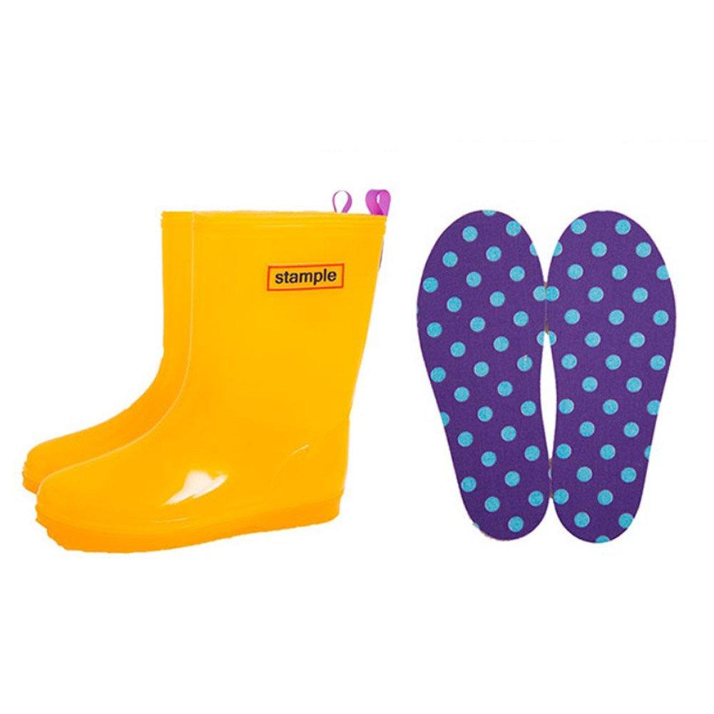 

Stample Candy Rain Boots with Insole, Kids Size 35, Pineapple, 16cm, 71190