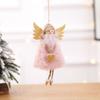 Doll Pendant Hanging Design Delicate Multi-color Christmas Hanging Angel Doll for Wall