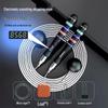 MOGOLD Professional Weighted Steel Wire Skipping Rope for Middle School Entrance Examination - Sweatproof, Body Shaping, Weight Loss.