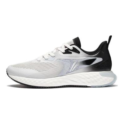 Scarpe da Corsa Comode Versatili Antiscivolo a Collo Basso Uomo Sneakers Bianco Nero ARSS017-6