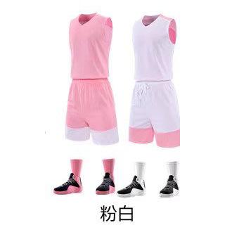 

High-resistant double-sided basketball jersey set, children s adult vest, college student team game training jersey, team uniform print number 6XL【191-200cm】