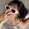 Square Eyewear Fashion Vintage Sunglasses Women Brand Designer Retro Rectangle Sun Glasses Female Ins Popular Colorful