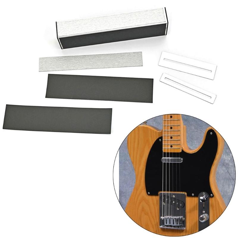 Guitar Fret Sanding Leveler With Sandpaper & Fingerboard Guards Guitar Fret Leveling Beam Tool Set for Guitar, Bass