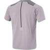 Li Ning Comfortable Breathable Color Block Letter Round Neck Short Sleeve T-Shirt Men Tops Purple ATSU423-3