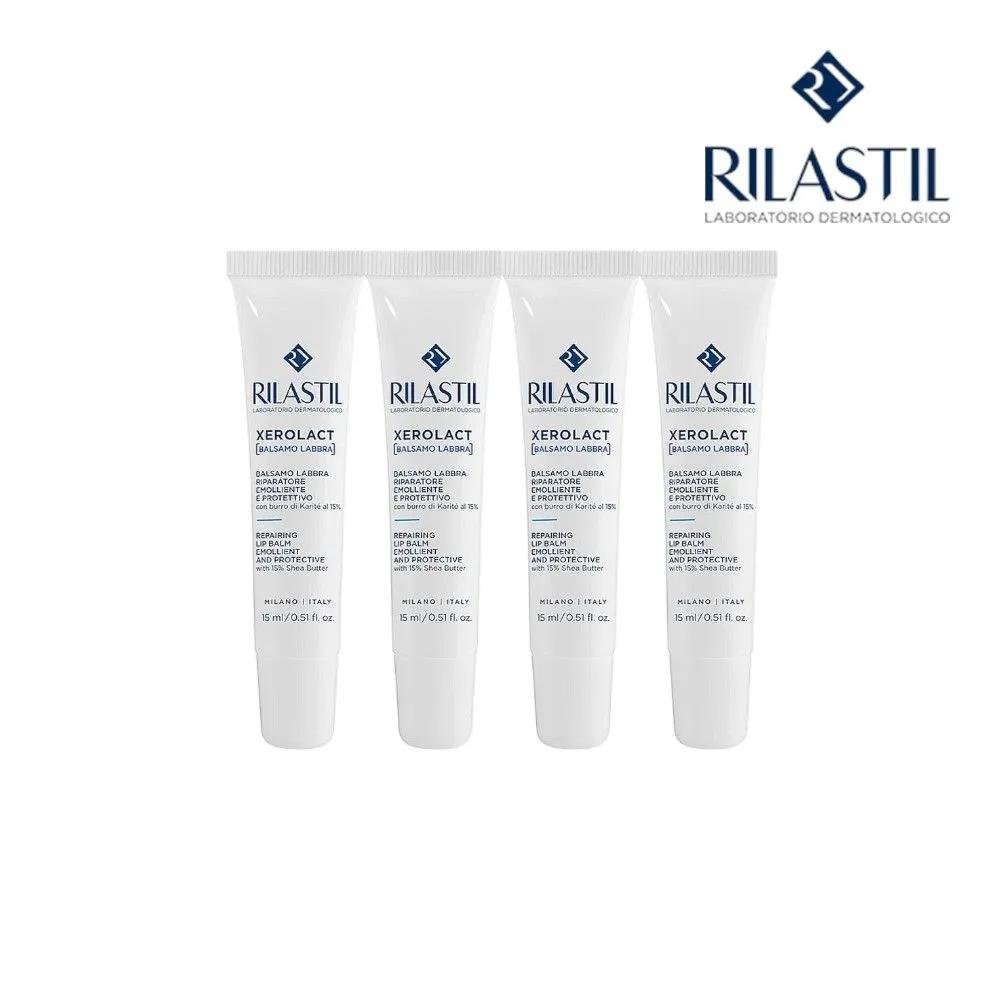 

RILASTIL Zerolact Lip Balm High Moisturizing Lip Care 15ml 4 Pieces