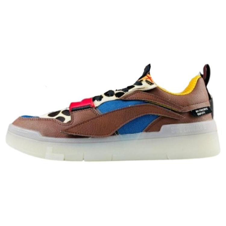 New Disney x LiNing Wave Toy Story Slip Resistant Cushioning Wear Resistant Low Top Skateboard Shoes Unisex Brown AGCS281-1