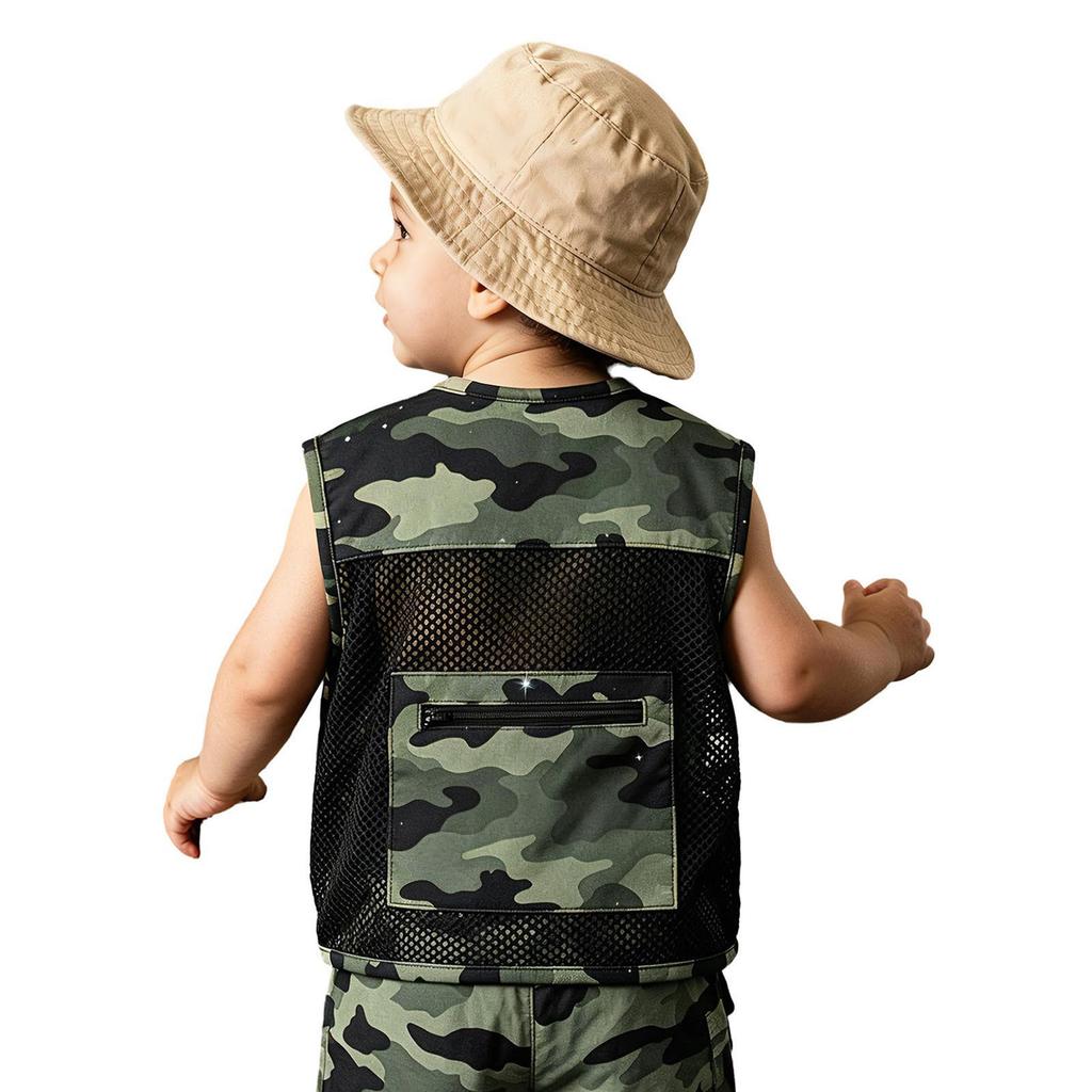 Unisex Baby Zookeeper Cargo Vest