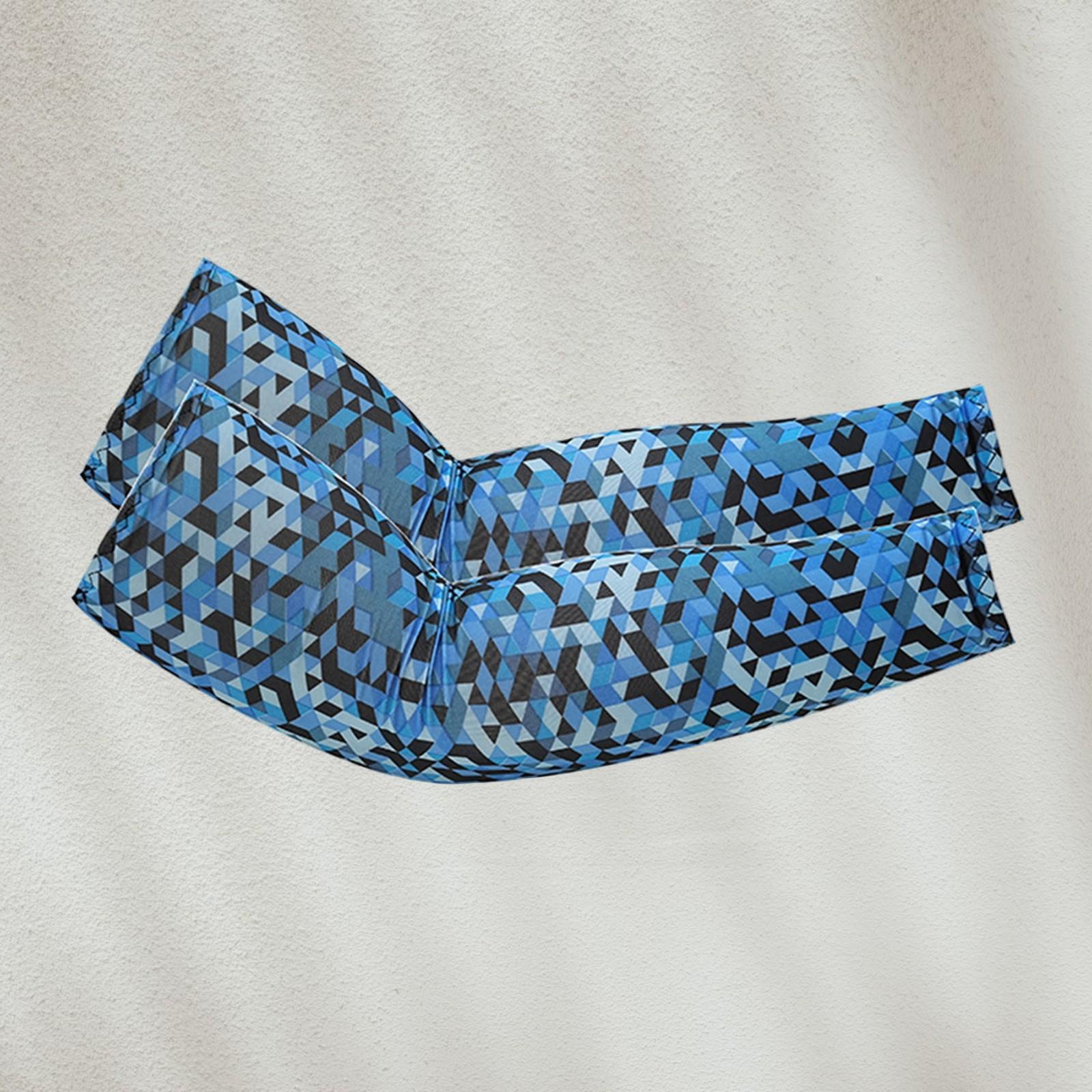 

Спорт на открытом воздухе Противорадиационные рукава Камуфляжный принт Быстросохнущие Прямые нарукавники One Size