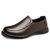 New Designer Solid Color Dress Shoes for Men Spring Autumn Fashion Leather Shoes Man Soft Sole Business Casual Shoe Male