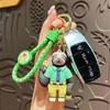 Kawaii Animal Keychain Key Ring Bag Charm for Backpack Purse Car Key Accessories Ornament Gift for Child