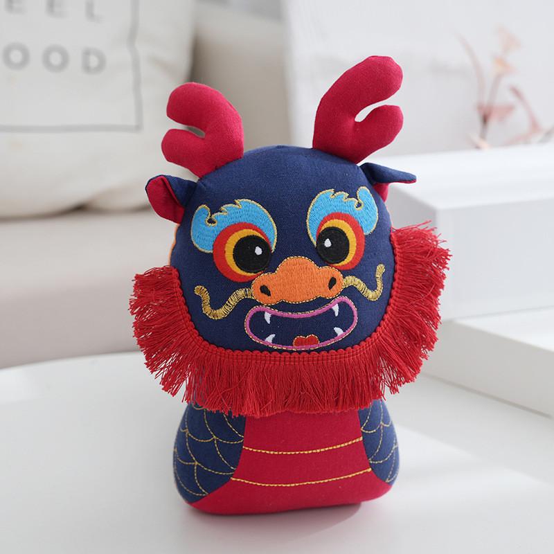 Adorable 2024 Dragon Plush Toy Soft Canvas Stuffed Animal Perfect For Gifts