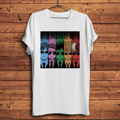 MHA Gang Deku Shoto Todoroki Bakugou Funny Academia Anime TShirtCasual Short TeeUnisex TShirtUnisexga Streetwear Breathable