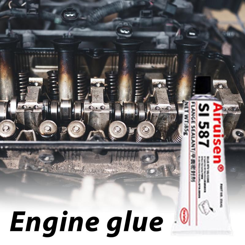 300ml Super Car Glue For Metal Removable Universal Liquid Gasket Sealer High Temp Adhesive Glue For Auto Engine Sealant Supplies