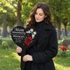 Heart Shaped Metal Memorial Garden Stake with Butterfly and Floral Design Engraved Remembering Mom Quote Suitable for Outdoor Cemetery Decoration