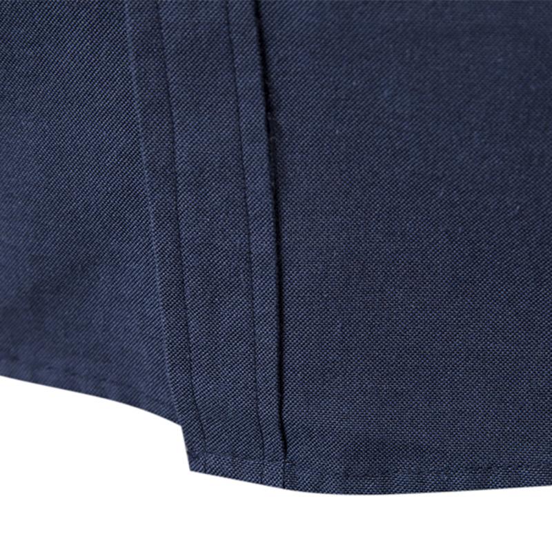 Gant 2025 Autumn Embroidery New Slim Fit Shirt Men's Casual Versatile Fashion Solid Color Long Sleeved Top