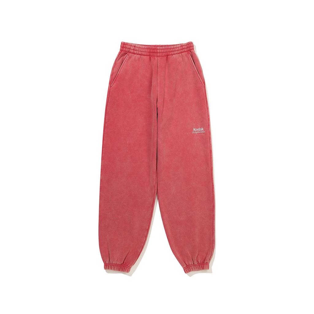 KODAK Rainbow Snow Wash Fleece-Lined Jogger Pants Pink