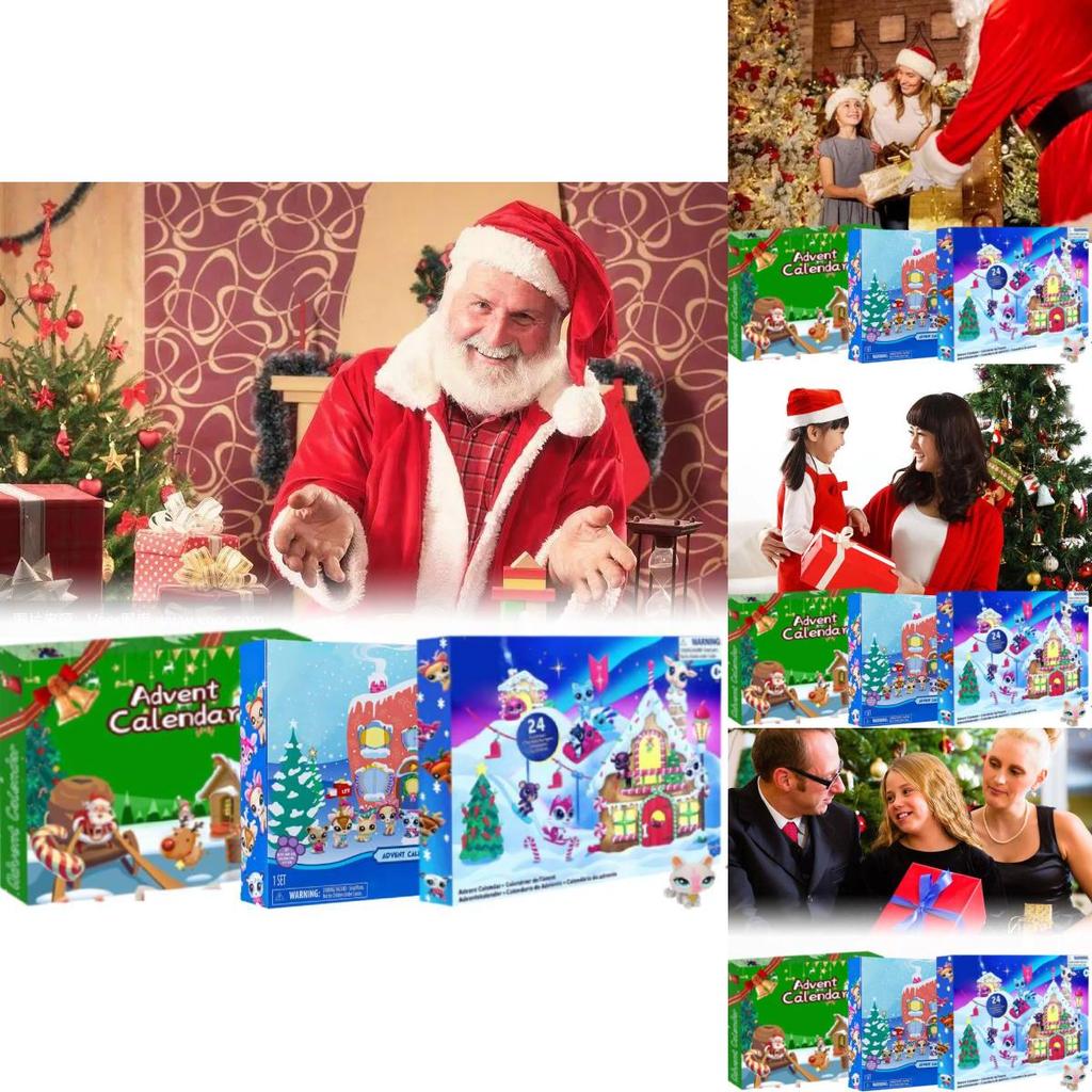 24 Days Of Christmas Anime Character Blind Box Advent Calendar Ideal For Family Enjoyment