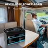 TTWEN 12.8V 100Ah LiFePO4 Battery Without Bluetooth