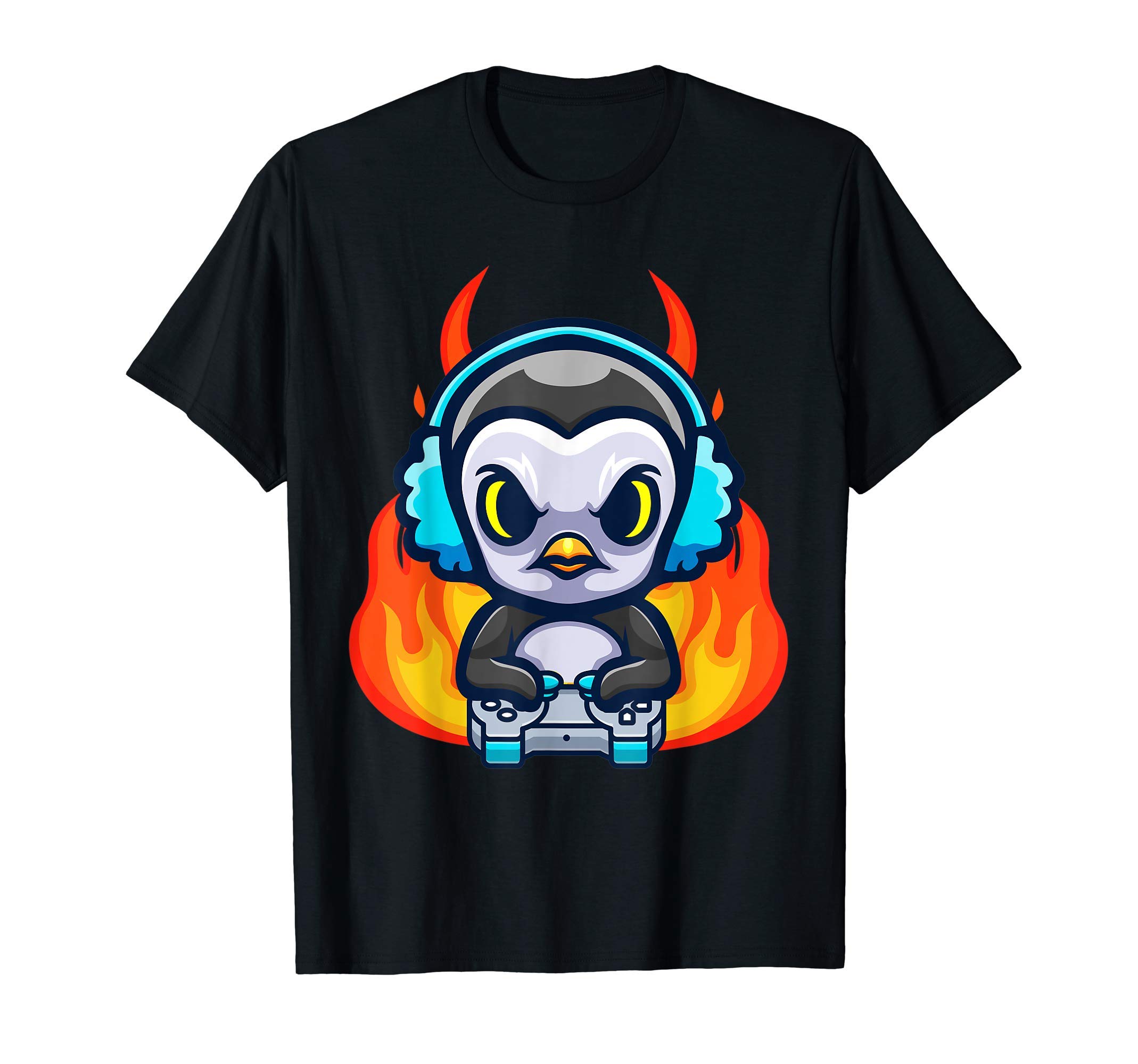 

Игровая консоль Аркадный контроллер Наушники Flipper Penguin Футболка