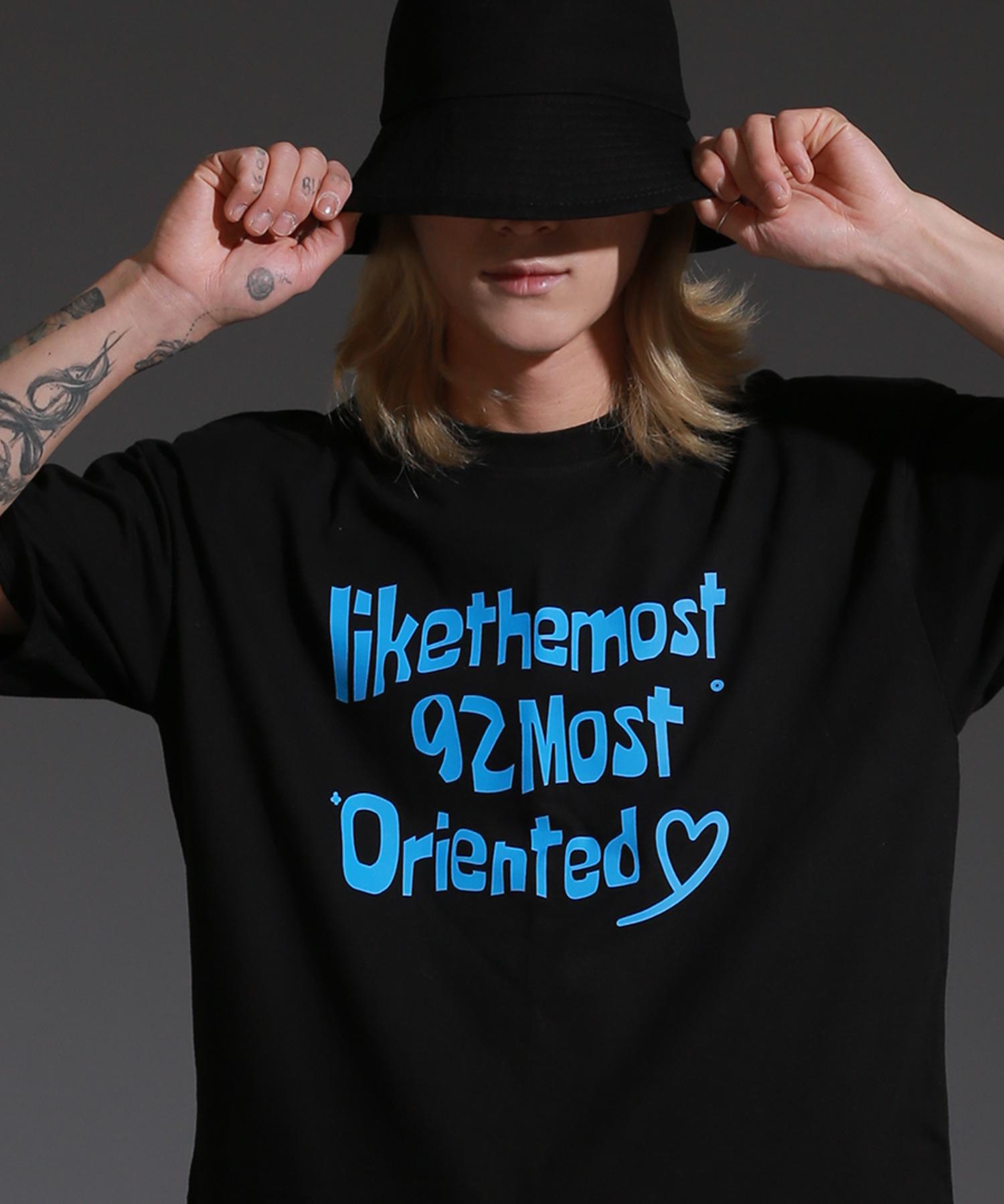 Like The Most Oriented Round Over T-Shirt_Black Black/S
