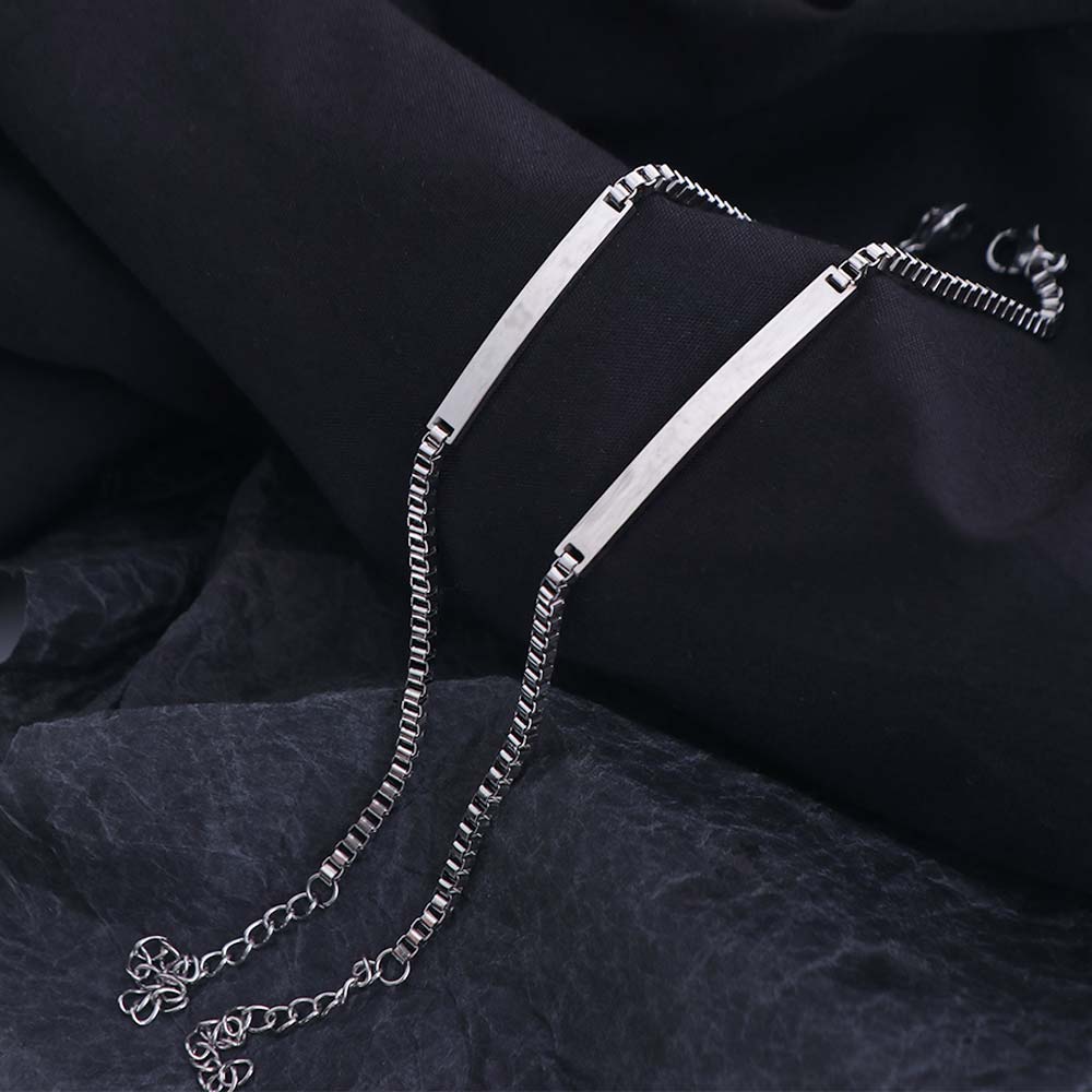 2Pcs Valentine's Day Gifts Lovers Friendship Bracelet Classic Hand Bracelet Jewelry For Women Men