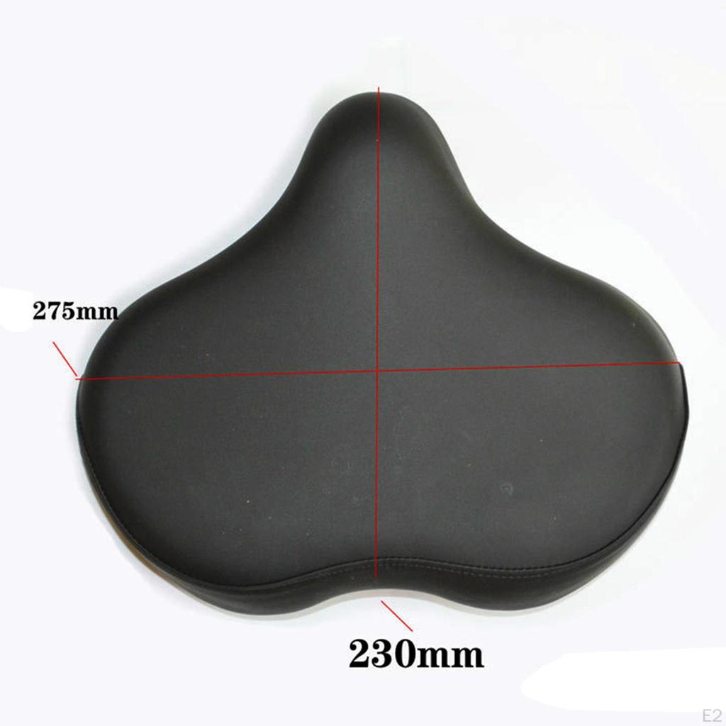 Easy Install Triangular Exercise Bike Saddle Pad Non-Slip Stationary Bikes Enjoy Riding