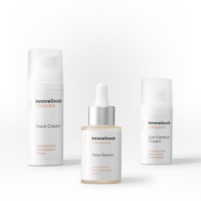 Set de cosmetice - INNOVAGOODS - Pachet Hidratare Față - Vegan - Ingrediente naturale - 90% natural