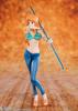 TAMASHII NATIONS Figurine complète peinte Figuarts ZERO ONE PIECE Thief Cat Nami 150 mm environ. ABS et PVC