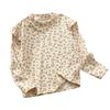 Girls' Floral Long-Sleeve T-Shirt - Autumn Korean Style Base Layer
