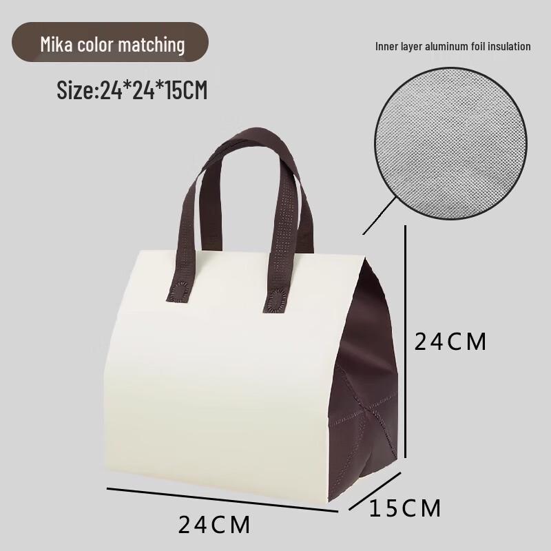 

Disposable Aluminum Foil Insulated Takeout Bags