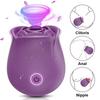 Powerful Gentle Sucking-Rose Vibrator Toy for Women Vacuum Stimulator Oral Nipple Clit Sucker Female Sex Toys Goods for Adults