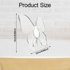 Butterfly Vase Decorative Modern Lightweight Home Decor Flower for Office Anniversaries
