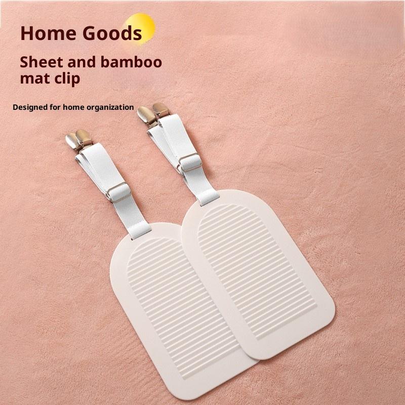 2/4Pcs Adjustable Non-Slip Bed Sheet Clip - Invisible Fastener With Secure Grip,No-Trace Design - Durable Pp Material