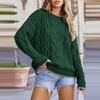Women's Loose  Winter Knitted Fashion Casual Pullover Sweater