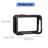 High Strength Aluminum Alloy Camera Protective Cage Offering Impact Resistance Precise Fit for ACTION6 Camera Lens Cover
