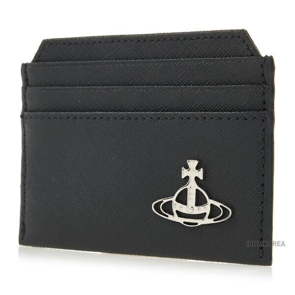 Vivienne WeStwood Men S Saffiano Card Wallet 5403000bu L001n N401