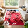 Cristiano Ronaldo Area Rug Perfect for Study Room Living Rooms Dining Room Kitchen Anti-slip Rug Decorate Offices