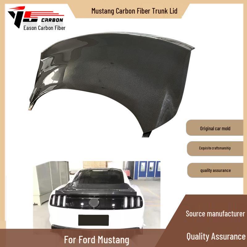 2015-2017 Mustang Carbon Fiber Trunk Lid Accessory