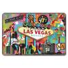 Welcome To Las Vegas Plaque Metal Tin Signs Vintage Decor Nevada Casino Metal Posters Wall Art Decor
