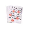 40 Stück Bingokarten, leicht zu lesen, 75 Zahlen, Chips, Kartenspiel, Brettspiel, Aktivität, Intelligenz, pädagogisches Bingo-Spielzeug für Kinder